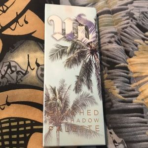 Urban decay beached eyeshadow palette used